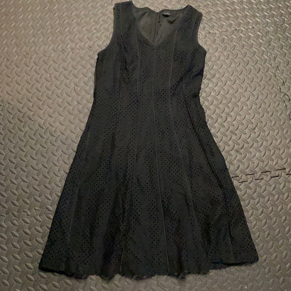Ann Taylor Black Dress Sz 10